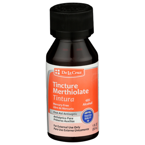 De La Cruz Tincture Merthiolate - 1 Fluid Ounce