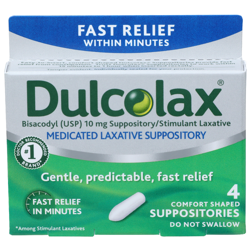 Dulcolax Suppository - 4 Count