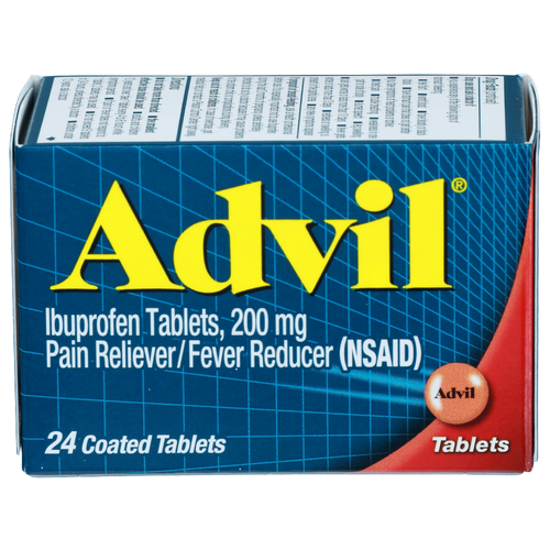 Advil Pain Relieverfever Reducer Nsaid Ibuprofen Tablets - 24 Count