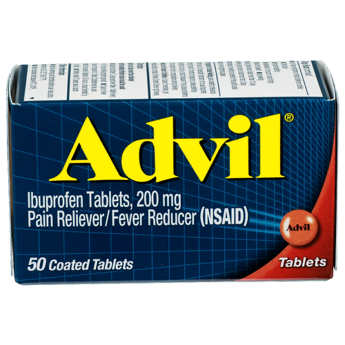 Advil Ibuprofen Tablets - 50 Count