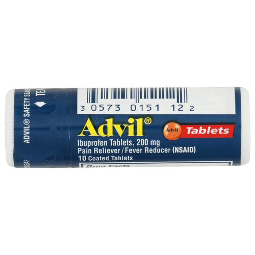 Advil Pain and Reliever Ibuprofen 200 Mg Coated Tablets - 10 Count Image 1 of 4