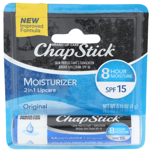 Chapstick Original 1 Lip Care Moisturizer - 0.15 Ounce