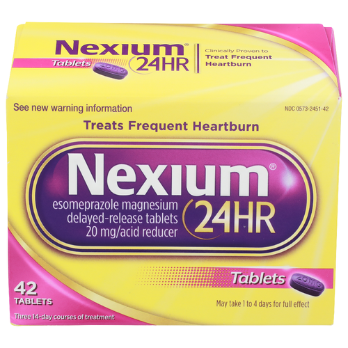Nexium Tablets Treats Frequent Heartburn - 14 Count - 3 Count