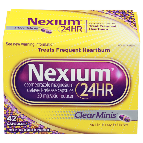 Nexium Treats Frequent Heartburn - 42 Count