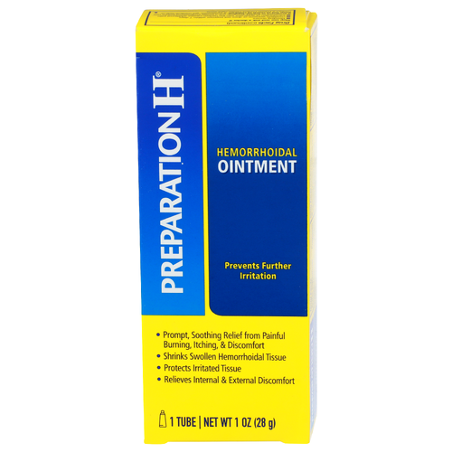 Preparation H Hemorrhoidal Prevents Further Irritation Ointment - 1 Ounce
