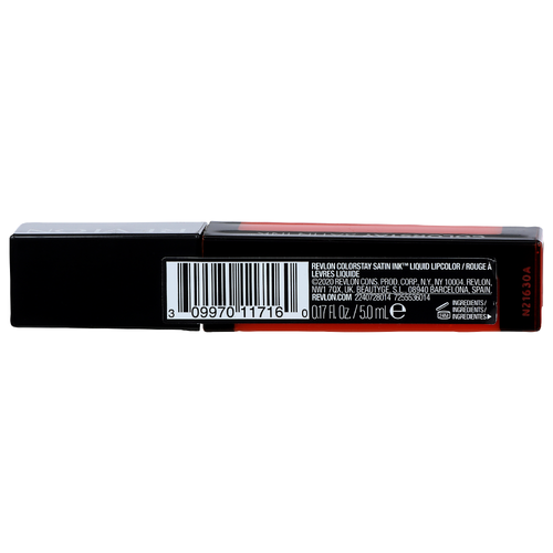 REVLON COLORSTAY 014 Smokin' Hot Satin Ink Liquid Lipcolor - 0.17 Fluid Ounce