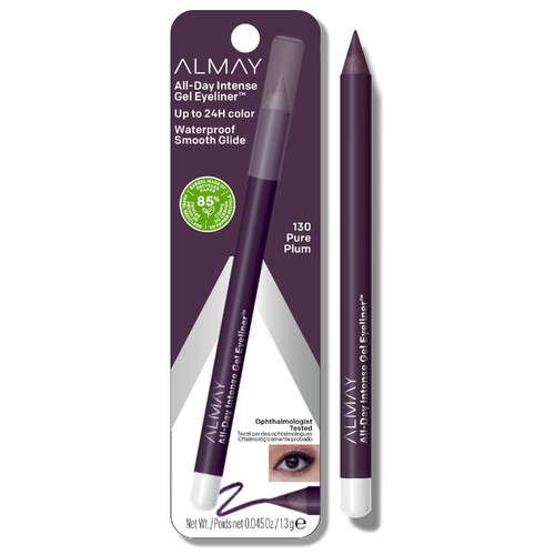 Almay Alm All Day Intense Gel Eyeliner 130 Pure Plum - 0.05 Ounce