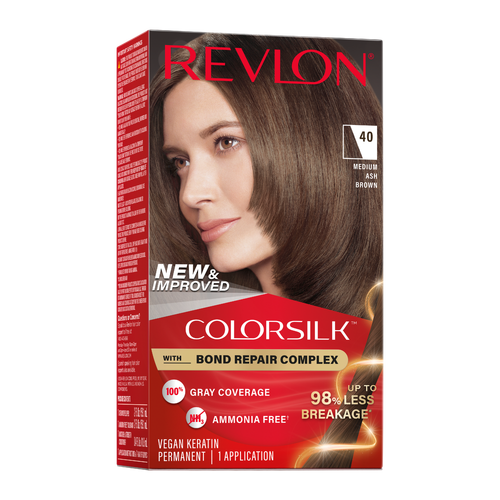 Colorsilk Rv 040 Medium Ash Brown - 4.4 Fluid Ounce