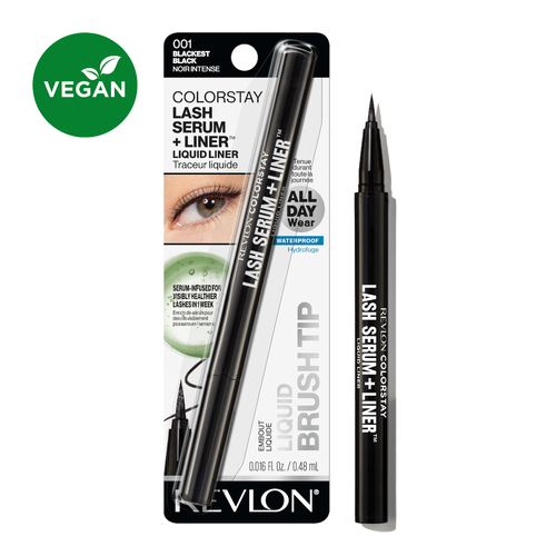 Revlon Rv Colorstay Lash Serum + Liner™ Liquid Blackest Black - 0.16 Fluid Ounce