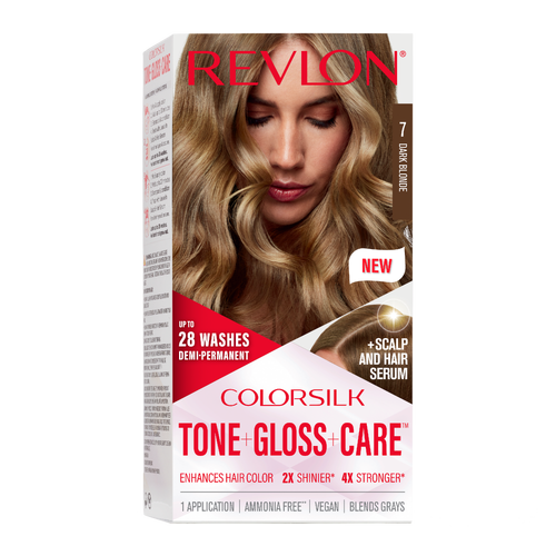 Colorsilk Rv Clrslk Hc Tone+gloss+care Demi Dark Bld - 4.5 Fluid Ounce
