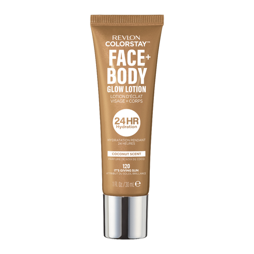Revlon Rv Colorstay Face & Body Glow Lotion 120 It's Giving Sun - 1 Ounce