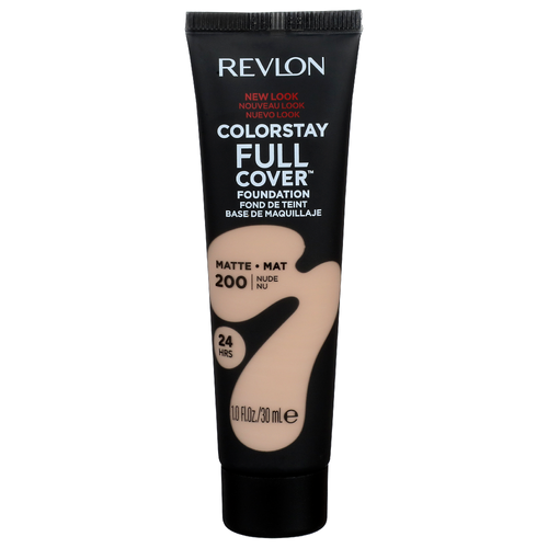 Revlon Colorstay Matte 200 Nude Full Cover Foundation - 1 Fluid Ounce