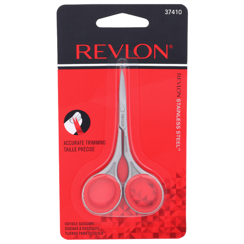 Revlon Stainless Steel Cuticle Scissors - 1 Each