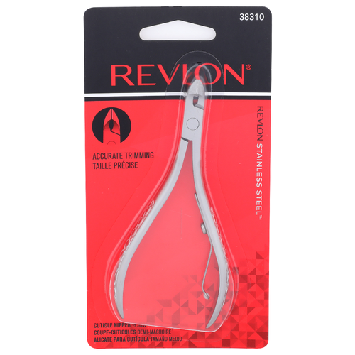 Revlon 1/2 Jaw Cuticle Nipper 12 - 1 Each