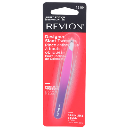 Revlon Designer Slant Tweezer - 1 Each