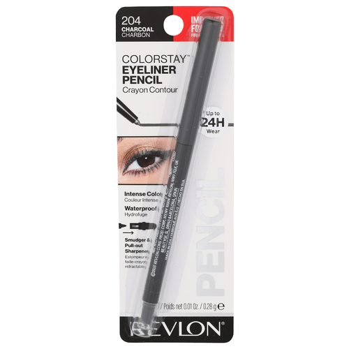 Revlon Colorstay 204 Charcoal Eyeliner Pencil - 0.01 Ounce
