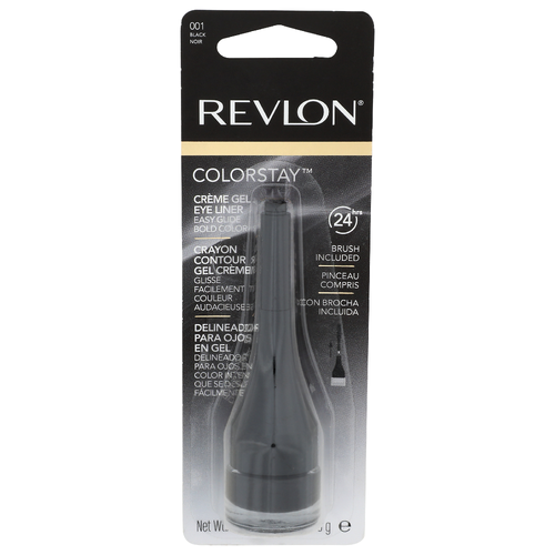 Revlon Colorstay 001 Black Creme Gel Eye Liner - 0.08 Ounce