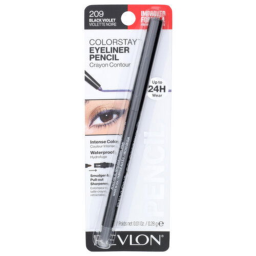 Revlon 209 Black Violet Colorstay Eyeliner Pencil - 0.01 Ounce