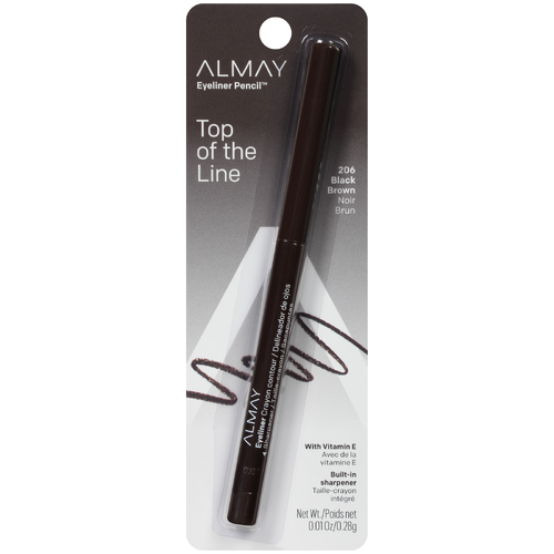Almay Alm Eyeliner Pencil 206 Black Brown - 0.01 Ounce