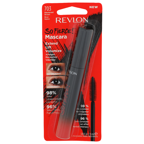 Revlon So Fierce! 703 Blackened Brown Mascara - 0.25 Fluid Ounce