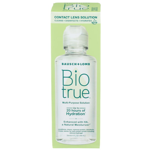 Bausch + Lomb Bio True Contact Lens Solution - 4 Fluid Ounce