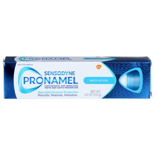 Sensodyne Pronamel Multi-Action Toothpaste For Sensitive Teeth And Cavity Prevention - 4 Ounce