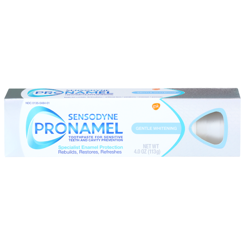 Sensodyne Gentle Whitening Pronamel Toothpaste For Sensitive Teeth And Cavity Prevention - 4 Ounce