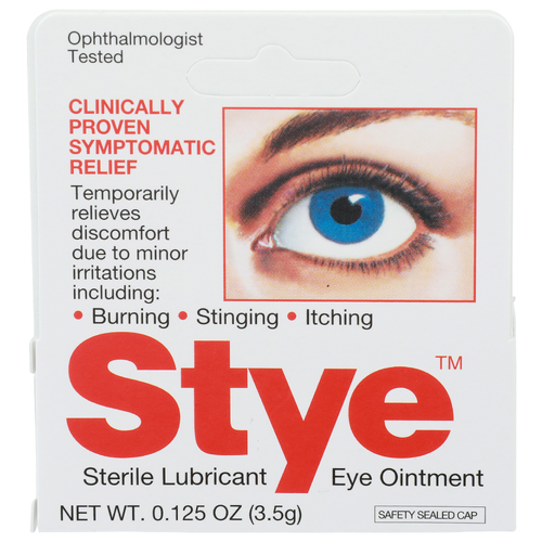 Stye Sterile Lubricant Eye Ointment - 0.13 Ounce