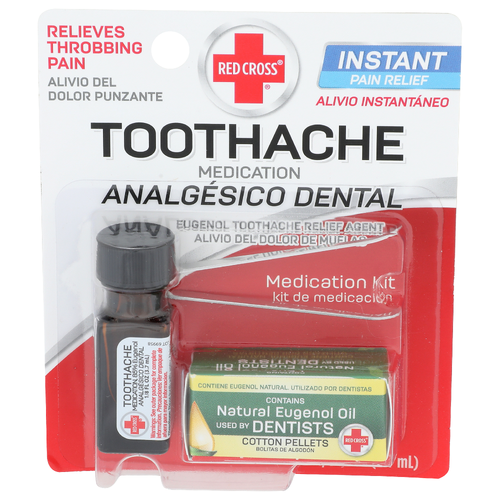 Red Cross Toothache Medication - 0.13 Fluid Ounce