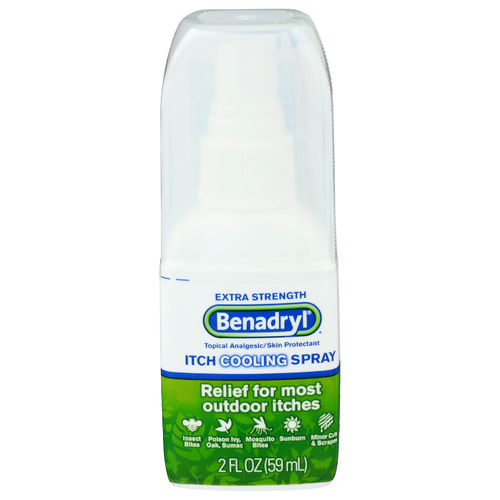 Benadryl Extra Strength Itch Cooling Spray - 2 Fluid Ounce