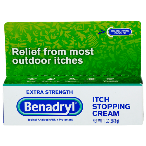 Benadryl Extra Strength Itch Stopping Cream - 1 Ounce