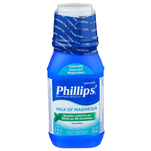 Phillips' Fresh Mint Milk Of Magnesia - 12 Fluid Ounce