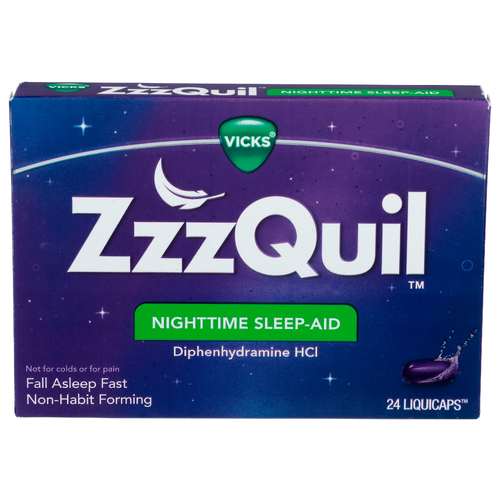 Vicks Zzzquil Nighttime Sleep-Aid - 24 Count