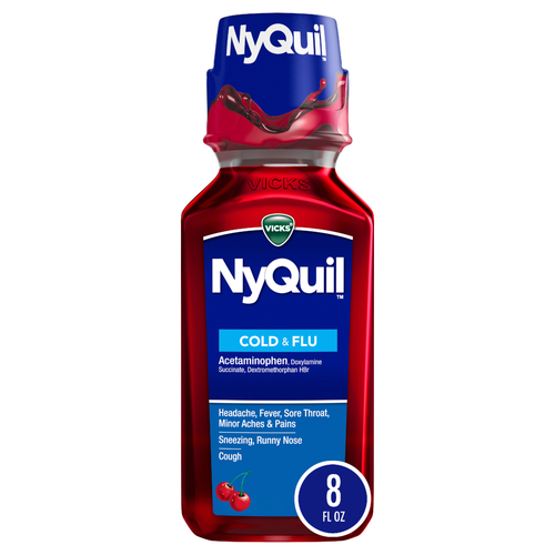 Vicks Nyquil Cold & Flu - 8 Fluid Ounce