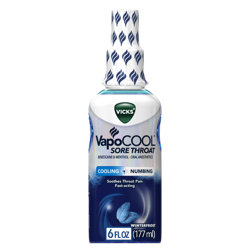 Vicks Vapocool Winterfrost Sore Throat Spray - 6 Ounce