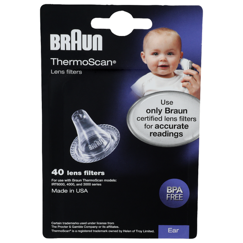 Braun Thermoscan Lens Filters - 40 Count