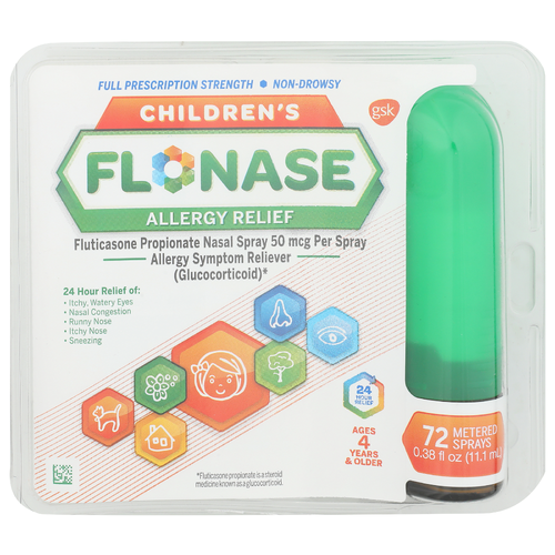 Children's Flonase Allergy Relief - 0.005 Fluid Ounce - 72 Count