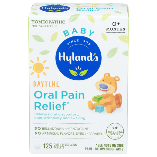 Hyland's Baby Daytime Oral Pain Relief - 125 Count
