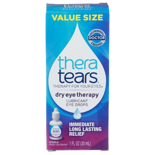 Thera Tears Lubricant Eye Drops - 1 Fluid Ounce