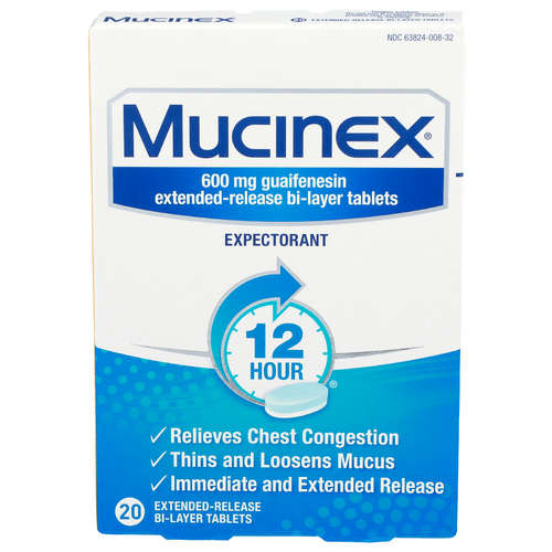 Mucinex Expectorant - 20 Count