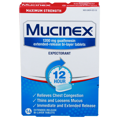 Mucinex Expectorant - 14 Count