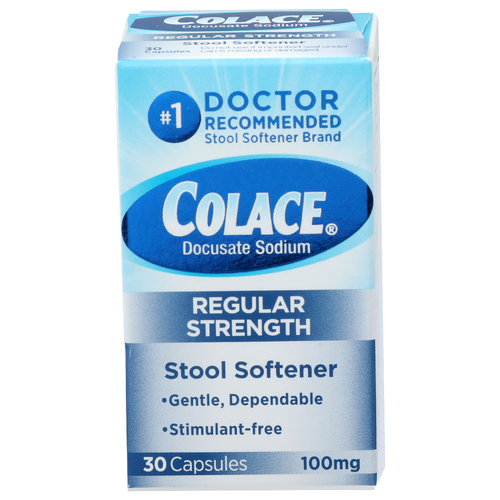 Colace Stool Softener Docusate Sodium - 30 Count