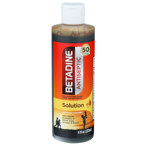 Betadine 10% Povidone-Iodine First Aid Antiseptic - 8 Fluid Ounce