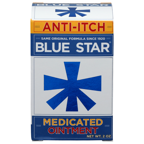 Blue Star Medicated Ointment - 2 Ounce