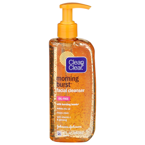 Clean & Clear With Vitamin C & Ginseng Morning Burst Facial Cleanser - 8 Fluid Ounce