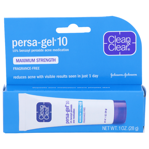 Clean & Clear Fragrance-Free Persa-Gel 10 - 1 Ounce