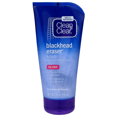Clean & Clear Oil-Free Blackhead Eraser Scrub - 5 Ounce