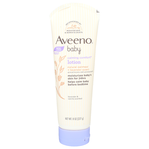 Aveeno Baby Lavender & Vanilla Scented Calming Comfort Lotion - 8 Ounce
