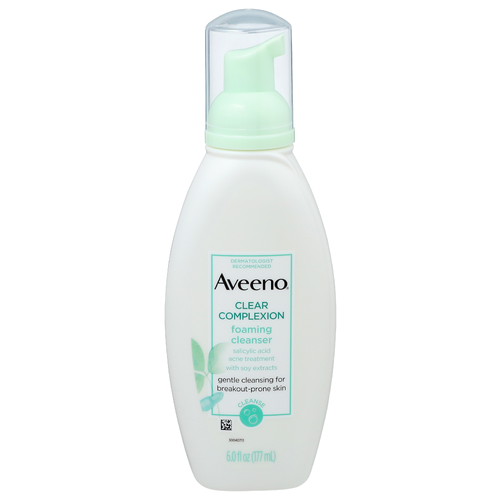 Aveeno Clear Complexion Foaming Cleanser - 6 Fluid Ounce