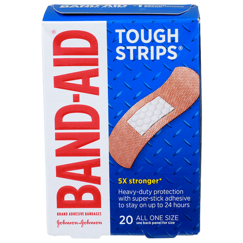 Band-Aid All One Size Tough Strips Adhesive Bandages - 20 Count